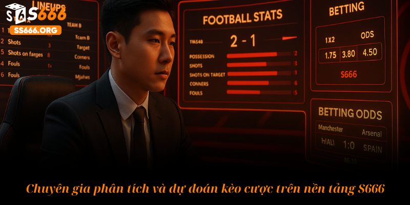 Chuyên gia phân tích và dự đoán kèo cược trên nền tảng S666